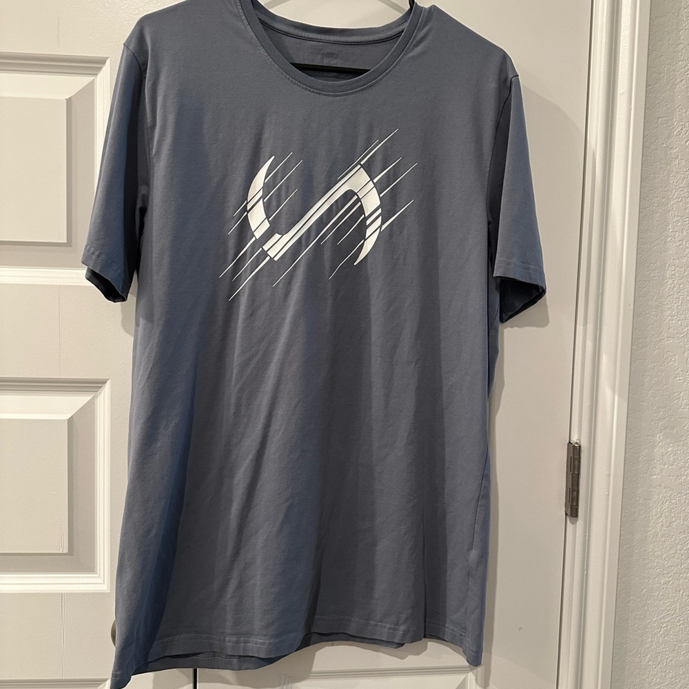 TLF APPAREL Men's Blue Graphic T-Shirt